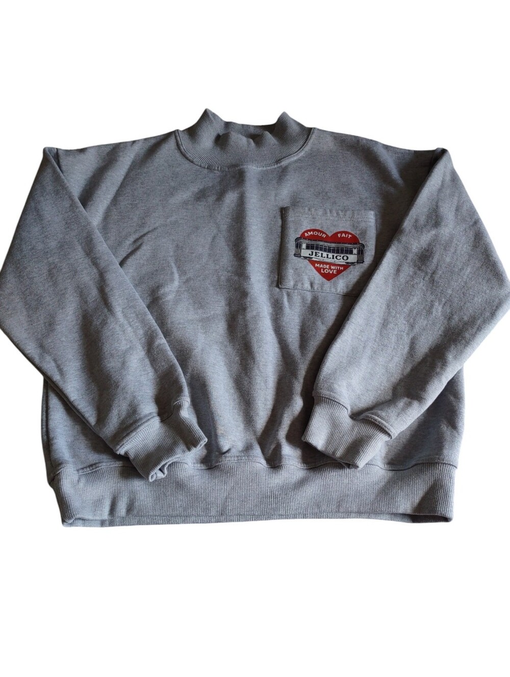 Jellico Amour Fait XL Grey Sweatshirt